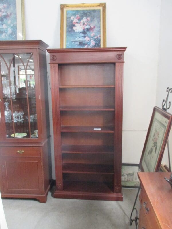 Mahogany Bookshelf