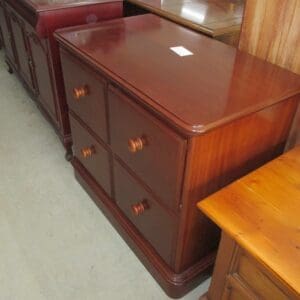 Mahogany Filing Cabinet