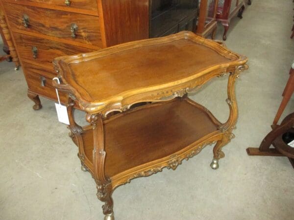 Carved Drinks Trolley