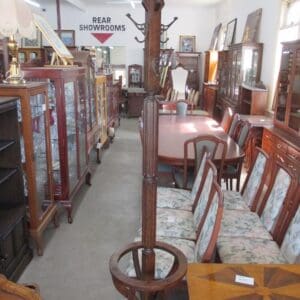1920s Oak Hat n Coat Rack