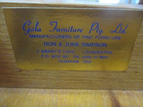 Solid Blackwood Chest - Image 2