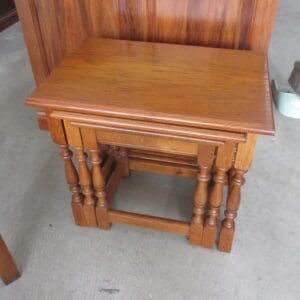 Oak Nest of Tables
