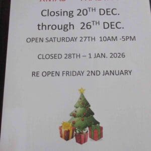 Xmas Trading Hours