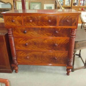 ' Eureka Furn. ' Flame Mahogany Chest