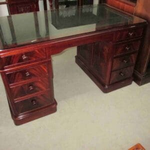' Euraka ' Mahogany Desk