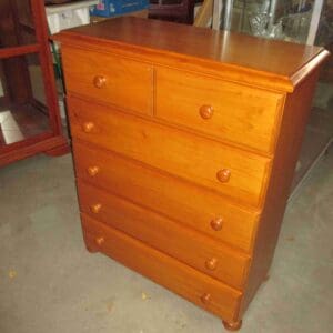 Pine 6 Drawer Chest