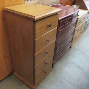 Pine 5 Drawer Chest