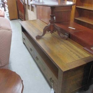 Oak Entertainment Unit