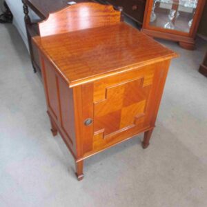 1920s Maple Bedside Cupboard