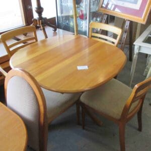 5 Pce. Timber Dining Set