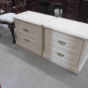 Pair of 2 Drawer Bedsides
