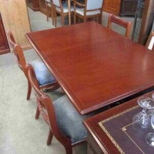 5 Pce. Mahogany Ext. Dining Set